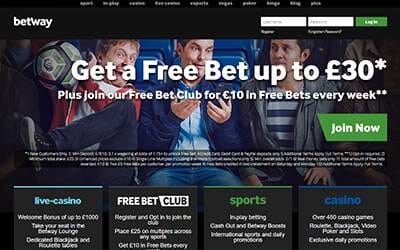 Betway discount live streaming